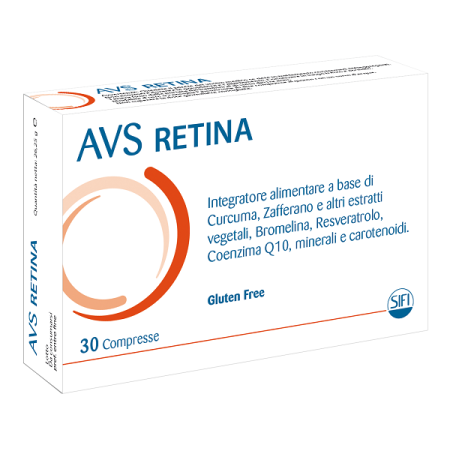 AVS Retina Integratore Di Estratti Vegetali 30 Compresse