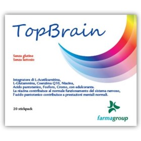 Topbrain Integratore Sistema Nervoso 20 Stick