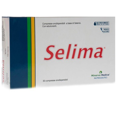 Selima Integratore di Selenio per la Normale funzione Tiroidea 30 Compresse