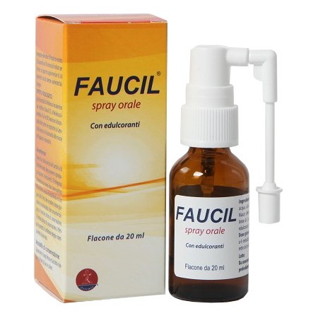 Faucil Spray Orale Integratore Prime Vie Respiratorie 20 ml