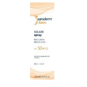 Saroderm Sun Spray SPF 50  Protezione Solare Anti Invecchiamento 100 ml