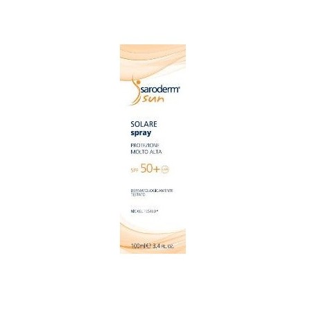 Saroderm Sun Spray SPF 50  Protezione Solare Anti Invecchiamento 100 ml
