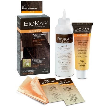 Biokap Nutricolor 6.3 Tinta Per Capelli Biondo Oro Scuro