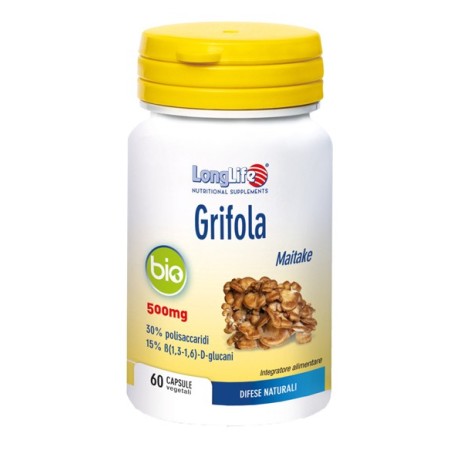 LongLife Grifola Bio Integratore Difese Naturali 60 Capsule