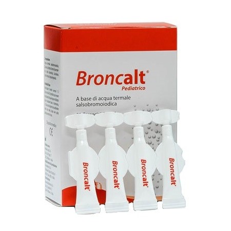 Broncalt Strip Pediatrico Soluzione Irrigazione 20 Flaconi 2 ml