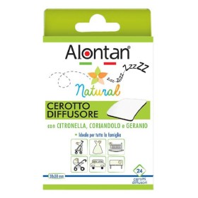 Alontan Natural Cerotto Diffusore Anti Zanzare 24 Pezzi