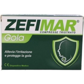 Zefimar Gola Compresse Per Irritazione 24 Pezzi