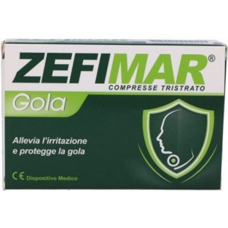 Zefimar Gola Compresse Per Irritazione 24 Pezzi