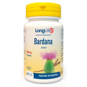 LongLife Bardana 500 mg Integratore 60 Capsule Vegetali