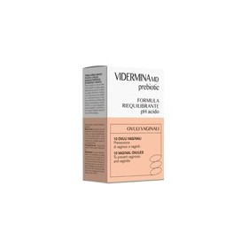 Vidermina Prebiotic Ovuli Vaginali Prebiotici 10 Pezzi