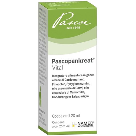 Pascoe Pascopankreat Vital Gocce Omeopatiche 20 ml