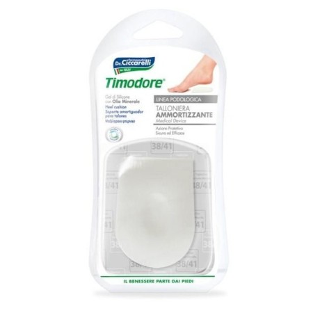 Timodore Talloniera Ammortizzante Gel Di Silicone N°38-41 2 Pezzi