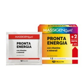 Massigen Sport Pronta Energia Integratore Energetico 12 Bustine