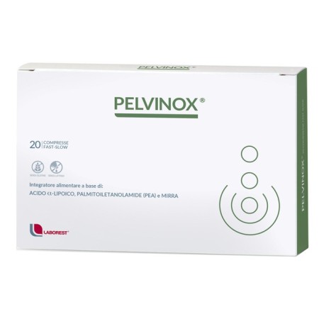 Pelvinox Integratore per i Muscoli Pelvici 20 Compresse Fast-Slow