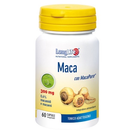 LongLife Maca Integratore Tonico Energizzante 60 Capsule