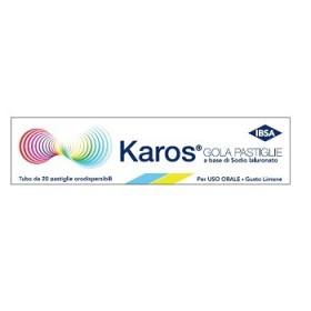 Karos Gola Gusto Limone per Gola Infiammata 20 Pastiglie