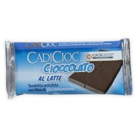 Cadicioc Barretta di Cioccolato al latte con Glucomannano 20 g