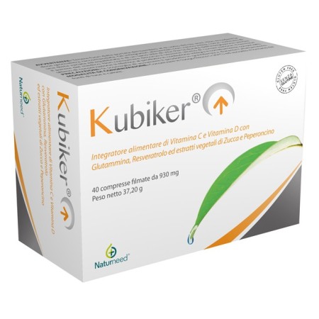 Naturmed Kubiker Integratore Vitaminico 40 Compresse