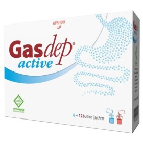 Erbozeta Gasdep Active Integratore Flora Intestinale 6 12 Bustine