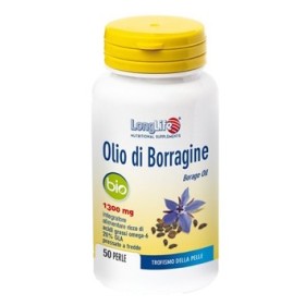 LongLife Olio Di Borragine Bio Integratore Pelle 50 Perle