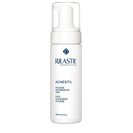 Rilastil Acnestil Mousse Detergente Viso Pelle Mista e Grassa 150 ml