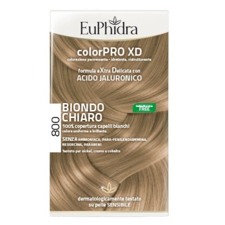 Euphidra ColorPRO XD 800 Biondo Chiaro Tintura Extra Delicata