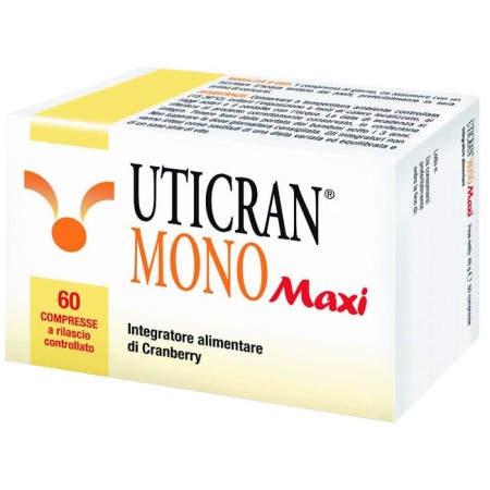 Uticran Mono Maxi Integratore di Cranberry 60 Compresse