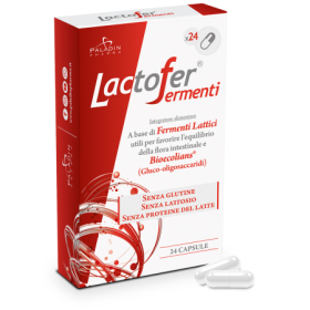Lactofer Fermenti Integratore Flora Microbica Intestinale 24 Capsule