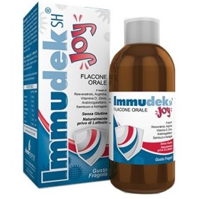 Immudek Joy Fragola Sciroppo Integratore Difese Immunitarie 200 ml