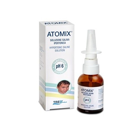 Atomix Soluzione Salina Ipertonica Spray Nasale 30 Ml