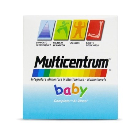 Multicentrum Baby Integratore Multivitaminico Multiminerale 14 Bustine