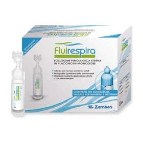 Fluirespira Soluzione Fisiologica 30 Flaconcini Monodose