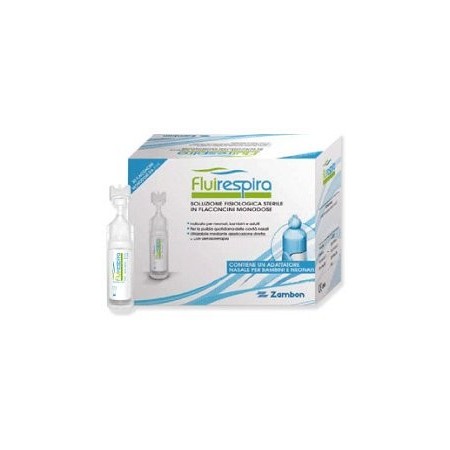 Fluirespira Soluzione Fisiologica 30 Flaconcini Monodose