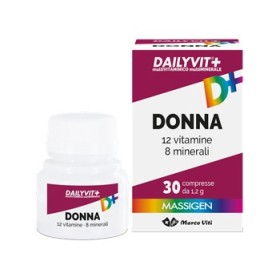 Massigen Dailyvit  Donna Integratore Vitamine e Minerali 30 Compresse