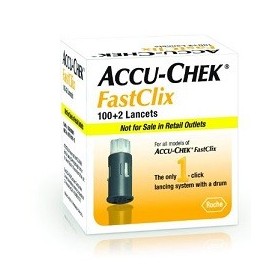 Accu-Chek Fastclix Lancette Pungidito 100 2 Pezzi