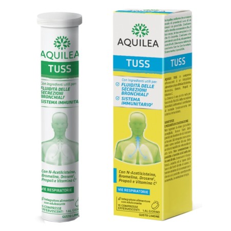 Aquilea Tuss Integratore Sistema Immunitario 15 Compresse Effervescenti