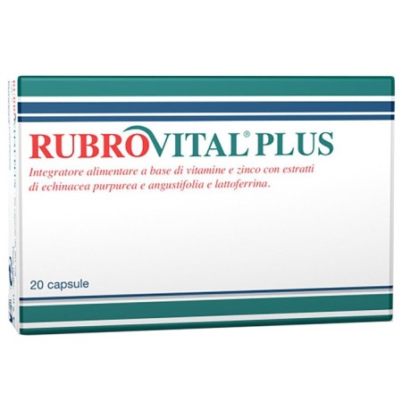 Rubrovital Plus Integratore Per Le Difese Immunitarie 20 Capsule