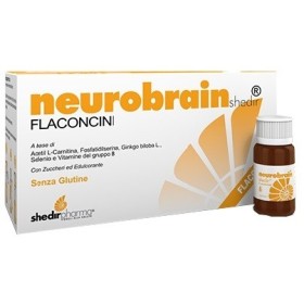Neurobrain Shedir Integratore Stimolante Memoria 10 Flaconcini