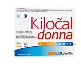 Kilocal Donna Giorno e Notte Integratore Diete Ipocaloriche 40 Compresse