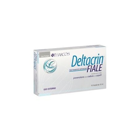 Deltacrin Fiale Trattamento Intensivo Prevezione Anticaduta Capelli 10 Fiale