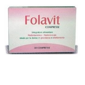 Folavit Integratore Multivitaminico 30 Compresse 18 g