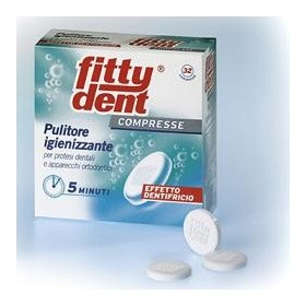 Fittydent Compresse Igienizzanti Protesi Dentali 32 Compresse