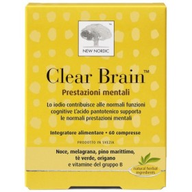Clear Brain Integratore 60 Compresse