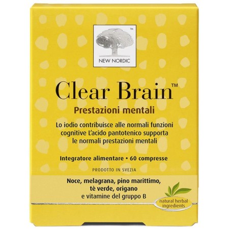 Clear Brain Integratore 60 Compresse