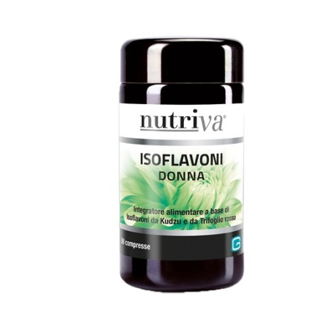 Nutriva Isoflavoni Donna Integratore Menopausa 50 Compresse