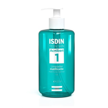 Isdin Acniben Mattifying Cleanser Gel Detergente Viso Pelle Grassa 400 ml