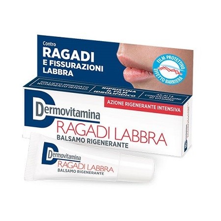 Dermovitamina Ragadi Labbra Balsamo Riparatore 8 ml