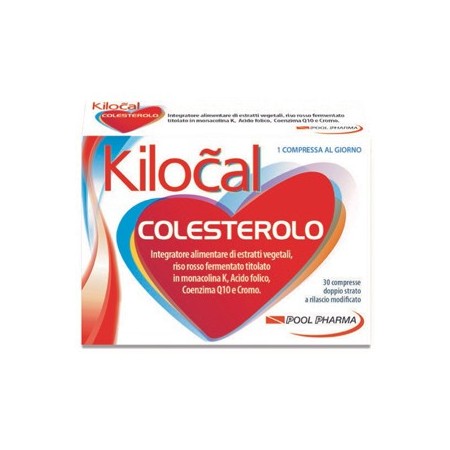 Kilocal Colesterolo Integratore Controllo Dei Lipidi 30 Compresse