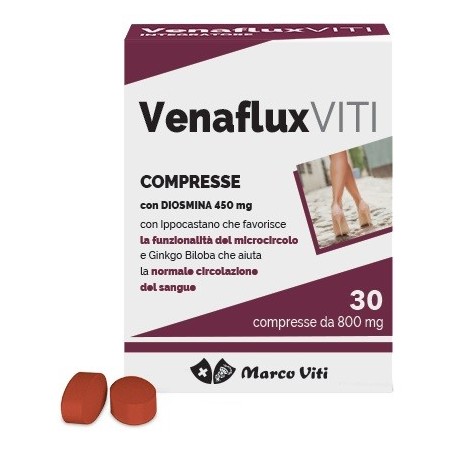 Venaflux Integratore Microcircolo 30 Compresse