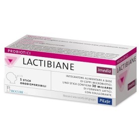 Lactibiane Imedia Integratore 5 Stick Orosolubili